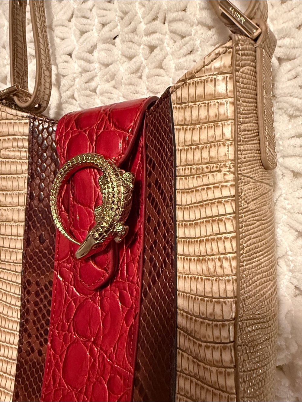 EUC Brahmin Marley Multi Westlake Leather Crossbody - Picture 12 of 14